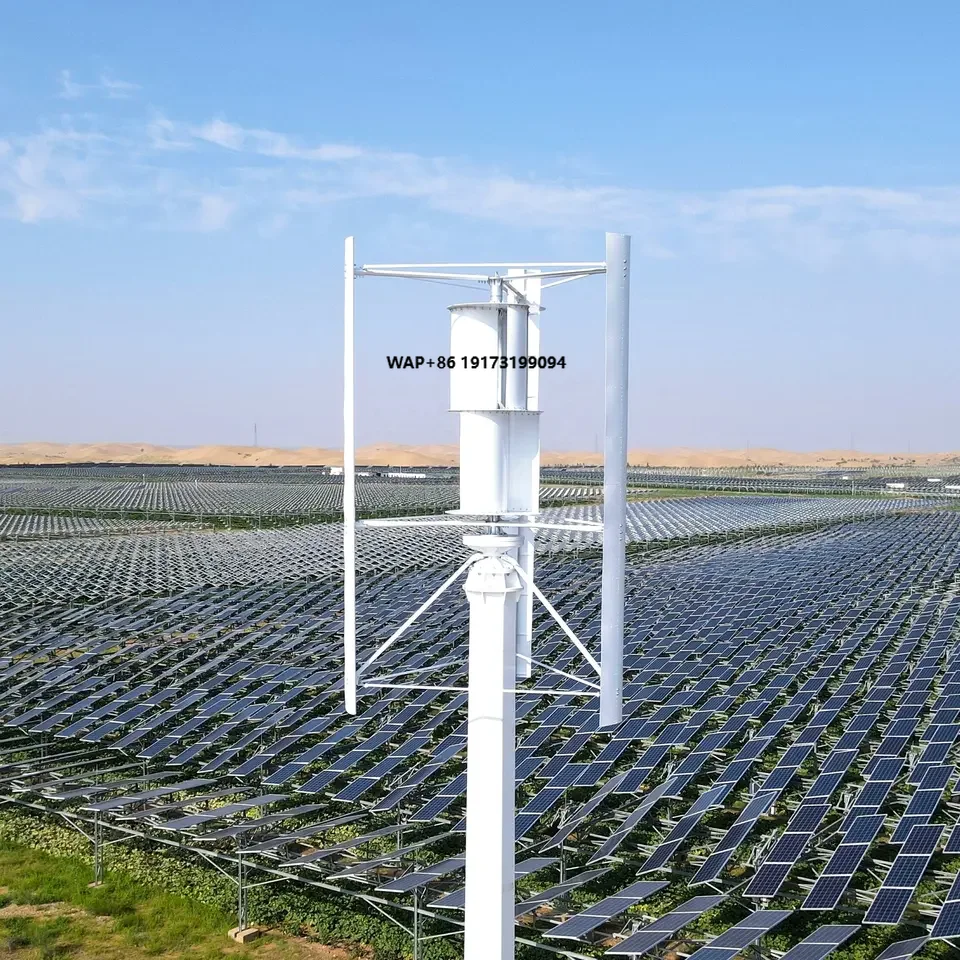 Wind Turbine Generator - 완전한 유닛 발전기 100Kw 하이브리드 에너지