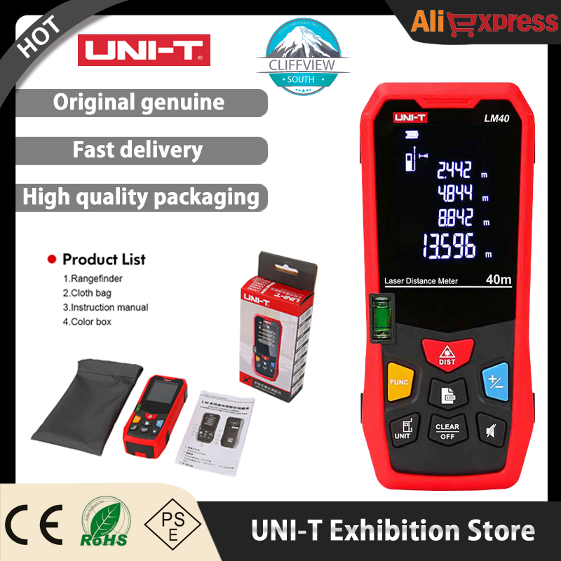Renewable Energy Demonstration Kit - UNI-T 레이저 거리 측정기 40M 60M