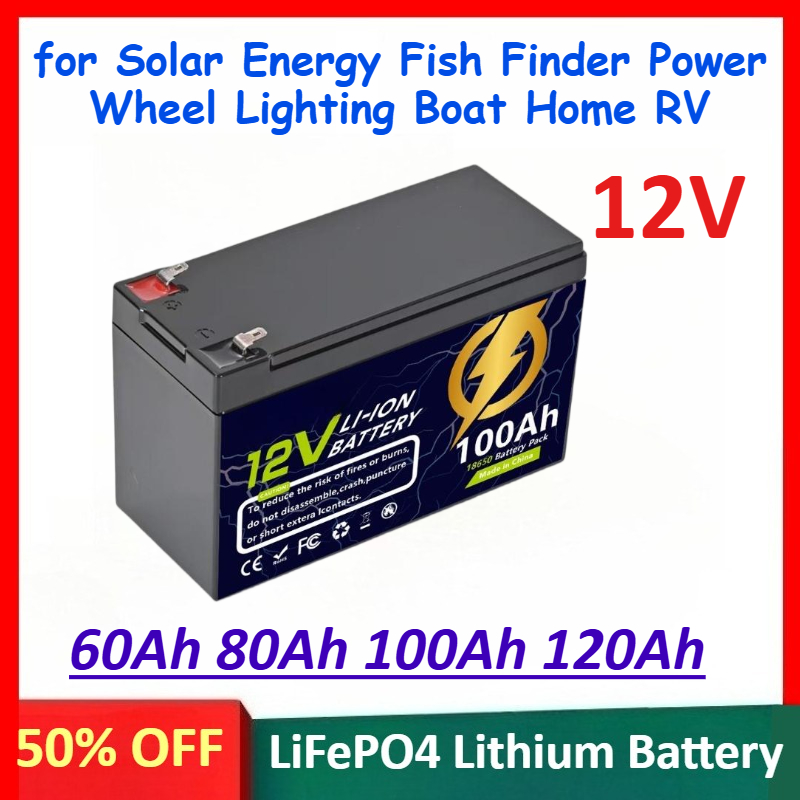 Renewable Energy Source - 12V 60Ah 80Ah 100Ah 120Ah 리튬인산철
