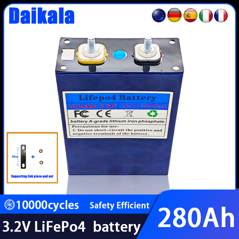 Renewable Energy Source - 신제품 3.2V 280Ah LiFePO4 배터리 충전식