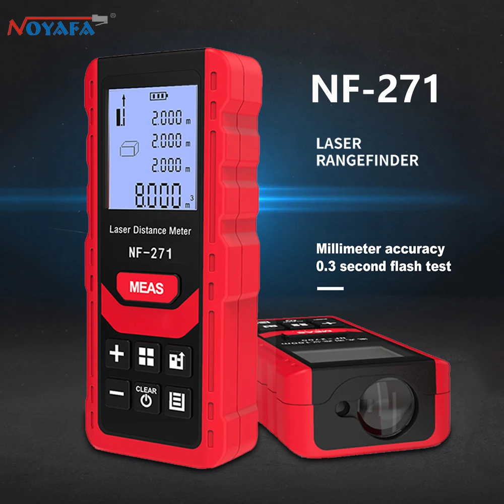 Renewable Energy Demonstration Kit - Noyafa NF-271 레이저 거리 측정기 디지털