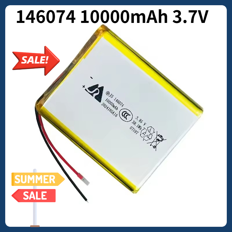 Renewable Energy Source - 100% 새로운 146074 3.7v 10000mah 충전식