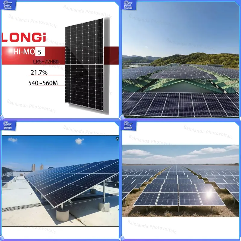 Longi Panel Lr5 - 롱기 LR5-72HBD 535W 540W 545W 550W