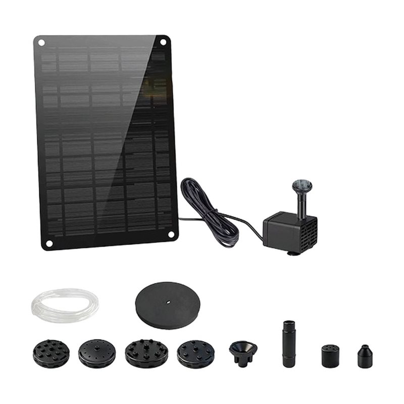 Solar Pool Pump Kit - TKOH-솔라 분수 9W 태양광 패널로 작동하는