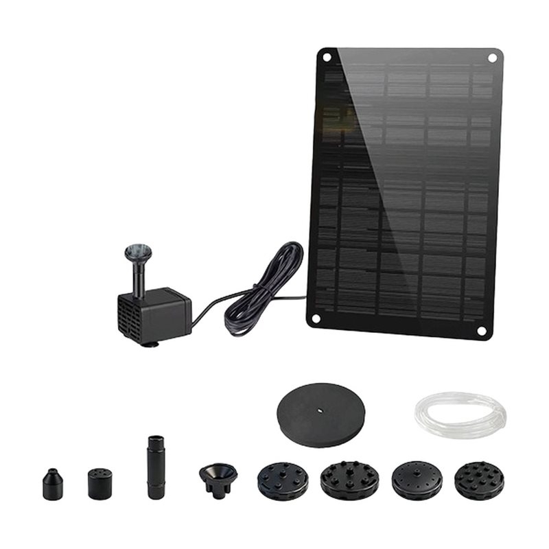 Solar Pool Pump Kit - RMWIN-정원용 수영장 연못 분수 9W 태양광