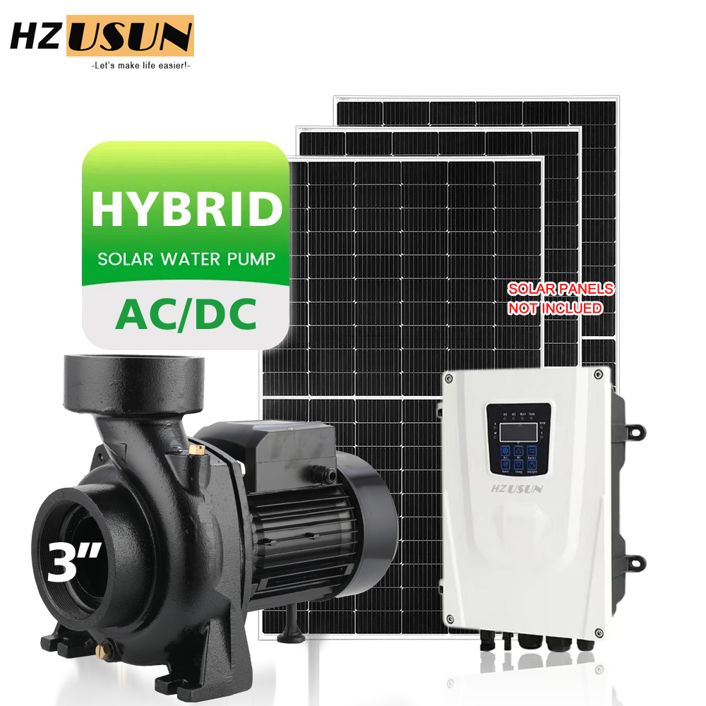Solar Pool Pump Kit - 2마력 AC/DC 고용량 태양광 표면 펌핑