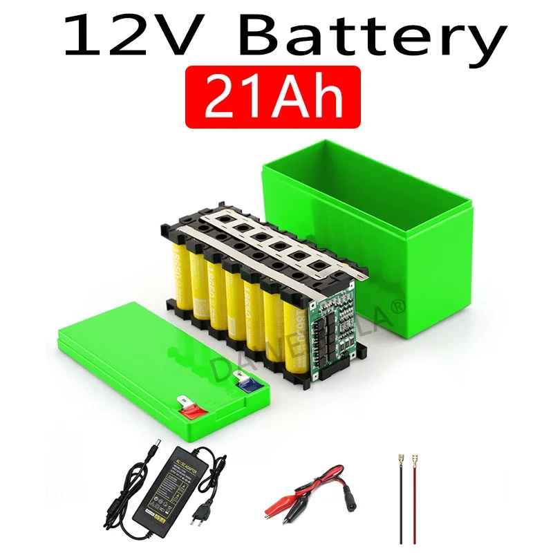 Renewable Energy Source - 12V 18650 리튬 배터리 팩 3S7P