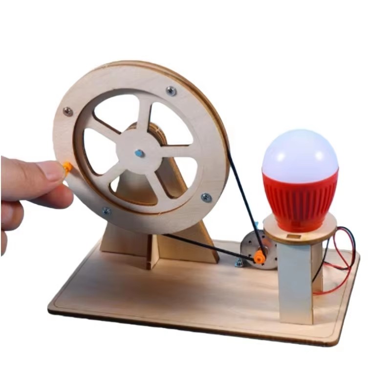 Renewable Energy Project - DIY 수동 발전기 과학 키트 STEAM