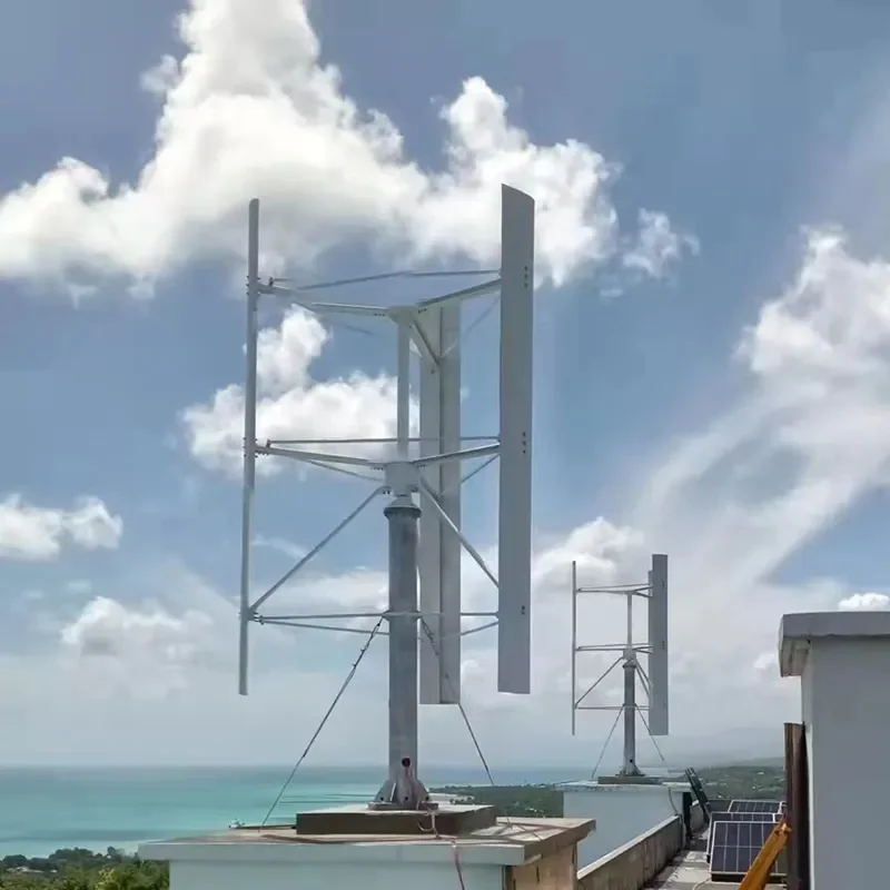 완전한 유닛 발전기 100Kw 하이브리드 에너지 제조업 - Wind Turbine Generator 리뷰 및 가격
