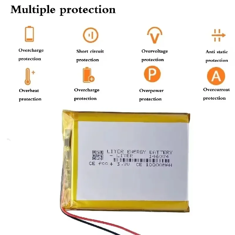 100% 새로운 146074 3.7v 10000mah  - Renewable Energy Source 리뷰 및 가격