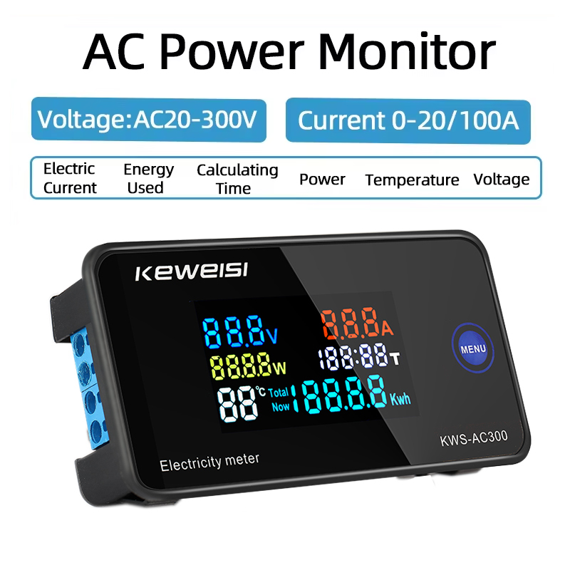 KWS-AC300 AC 50-300V 볼트미터 암페어미 - Renewable Energy Demonstration Kit 리뷰 및 가격