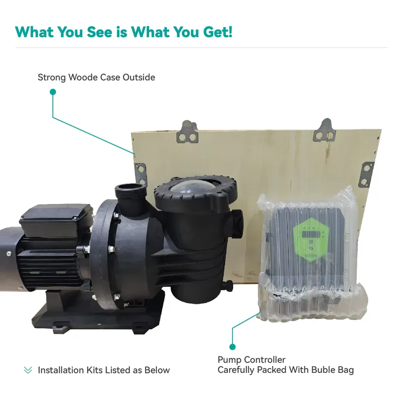 베이치 제조업체 공급 2인치 500W IP55 MPPT - Solar Pool Pump Kit 리뷰 및 가격