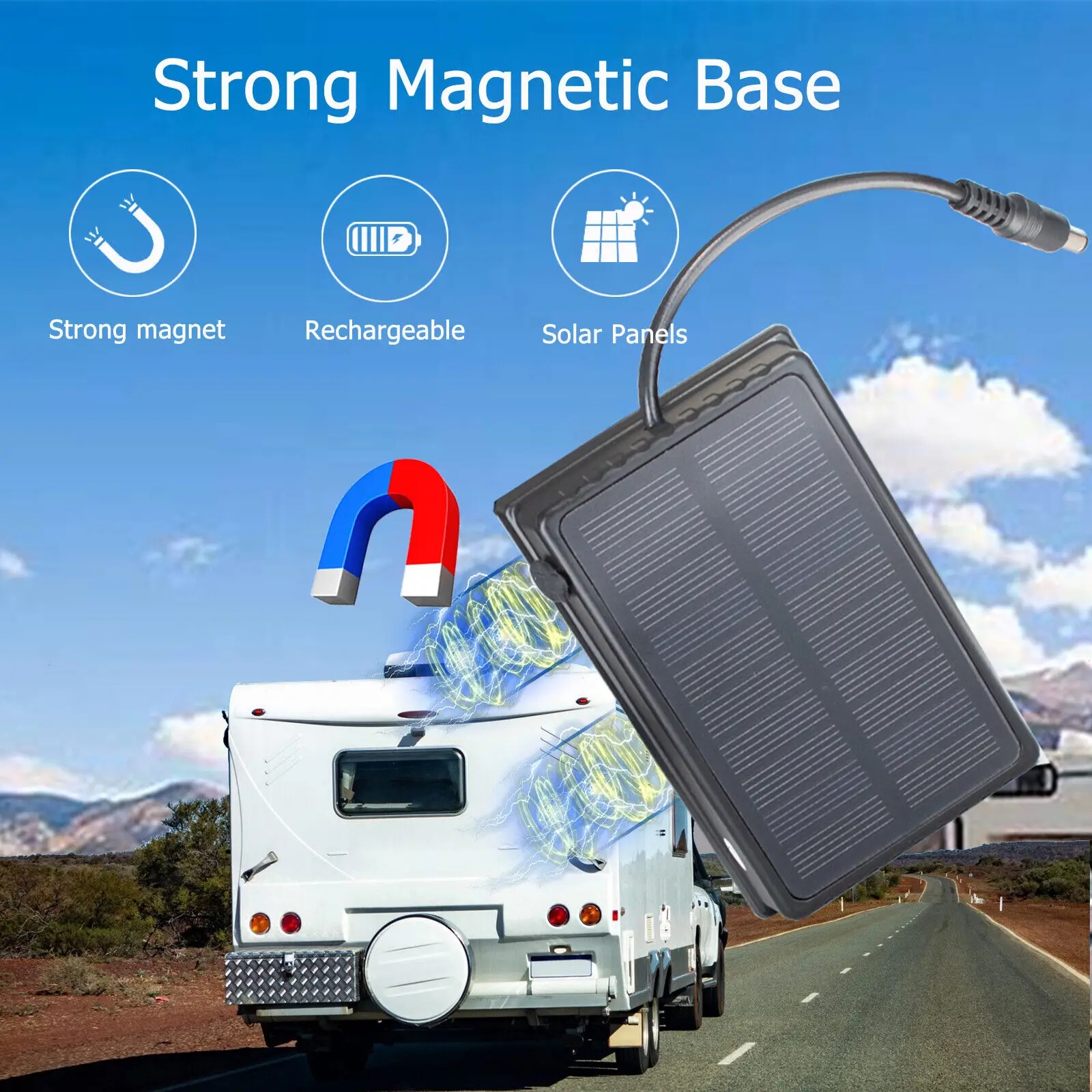 자석식 태양광 충전식 보조배터리 방수 장시간 사용 차량 - Renewable Energy Source 리뷰 및 가격