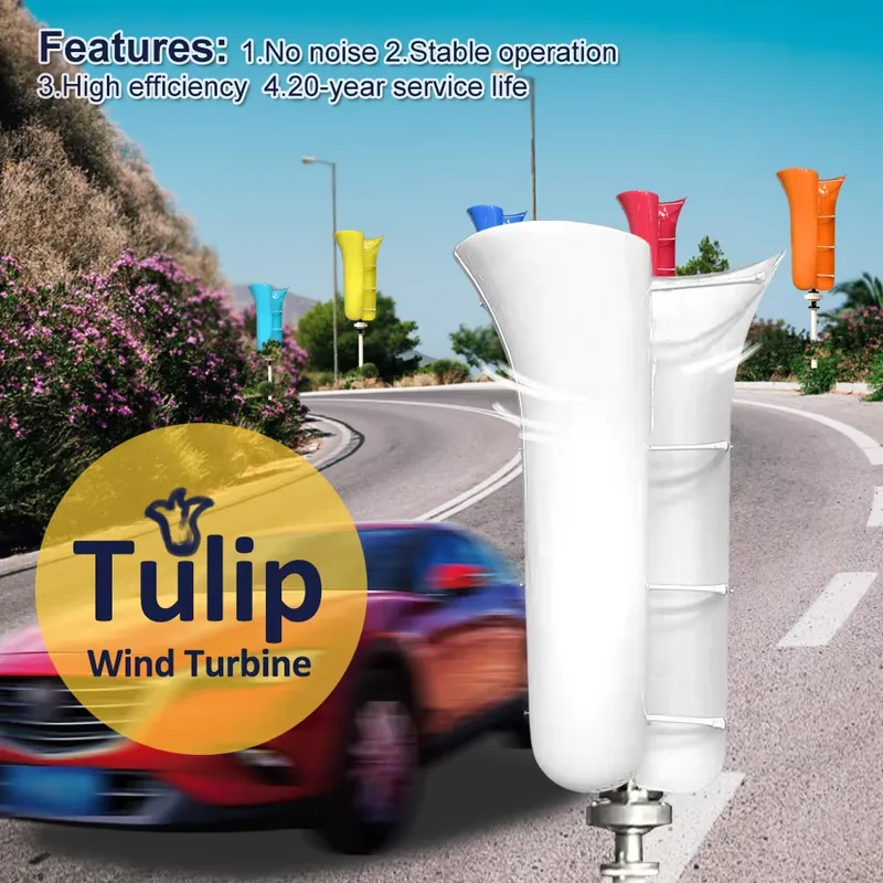 신제품 튤립형 800W 1000W 24V 48V 무소음 - Wind Turbine Generator 리뷰 및 가격