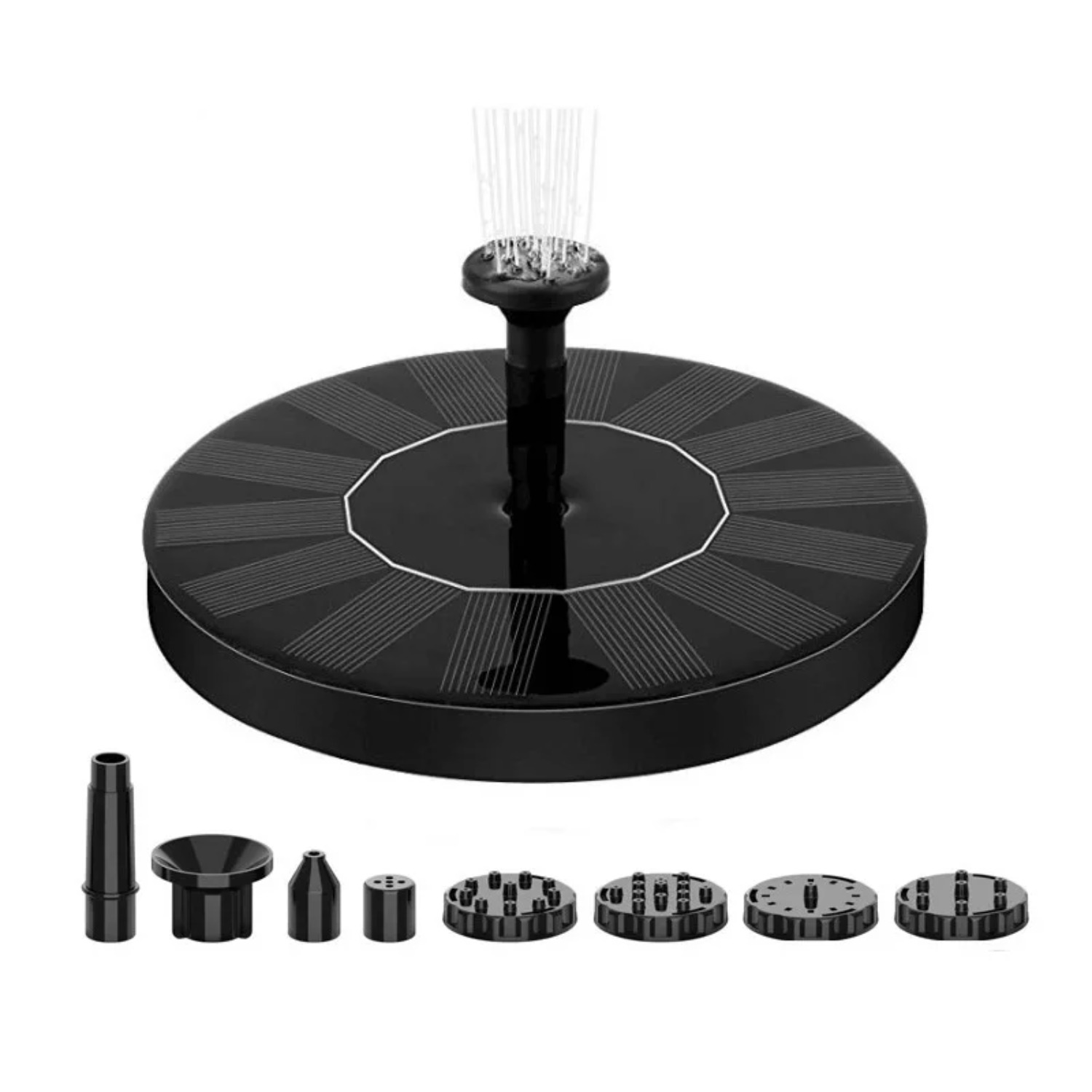 8개의 노즐이 있는 태양열 분수 펌프 키트, 새 목욕장 - Solar Pool Pump Kit 리뷰 및 가격