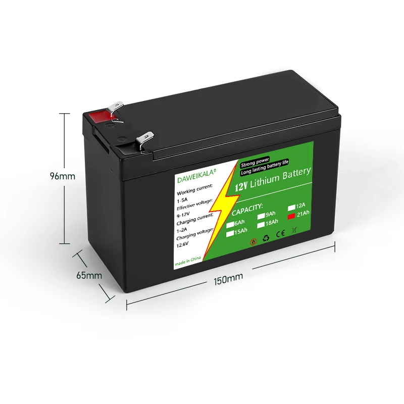 12V 6Ah-21Ah 18650 리튬 배터리 팩 3S - Renewable Energy Source 리뷰 및 가격