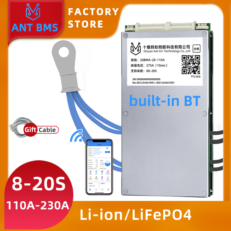 ANT 스마트 밸런스 BMS 8S-20S 내장형 블루투 - Smart Bms 리뷰 및 가격