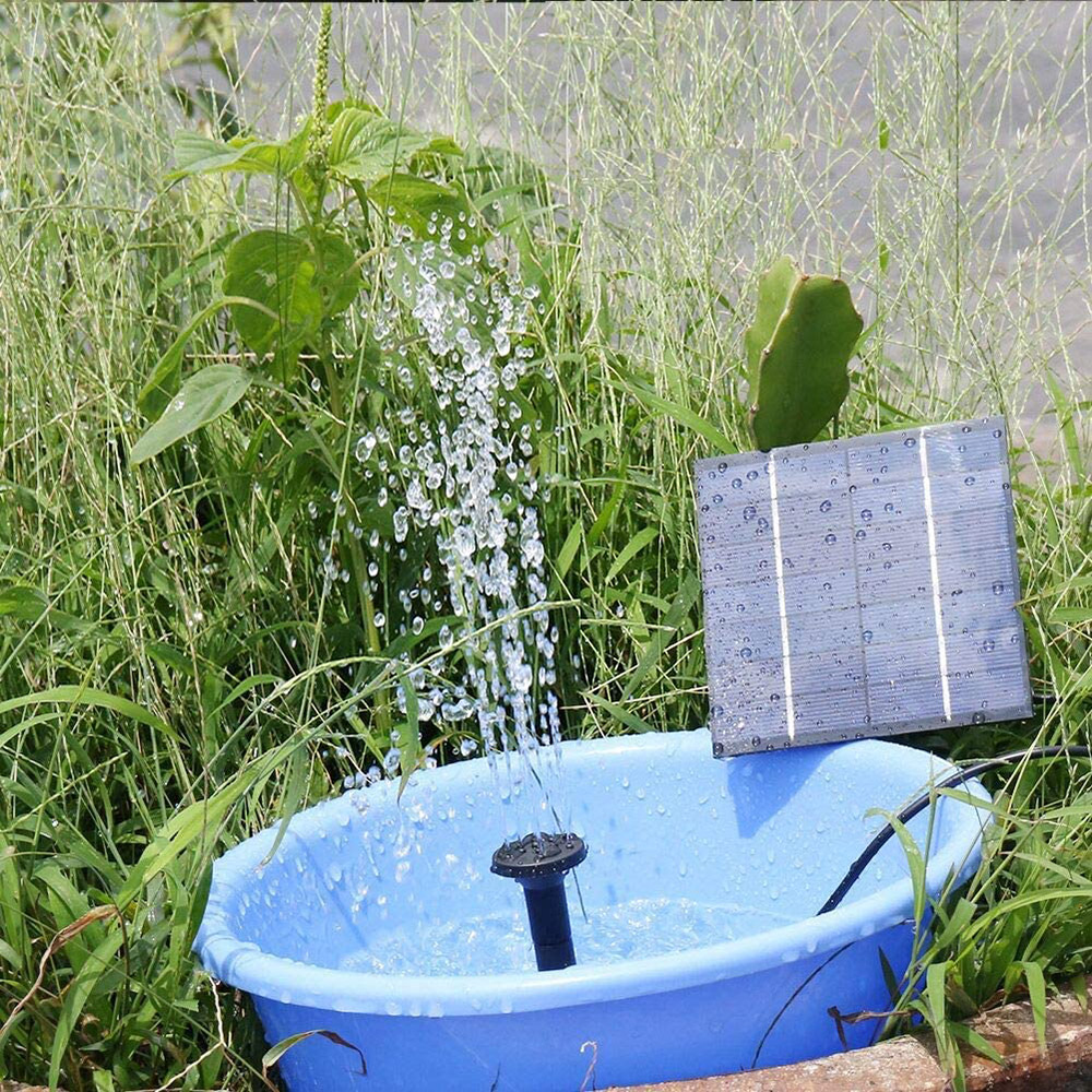 정원 수영장용 미니 태양열 분수 펌프, 물 펌프 파워  - Solar Pool Pump Kit 리뷰 및 가격