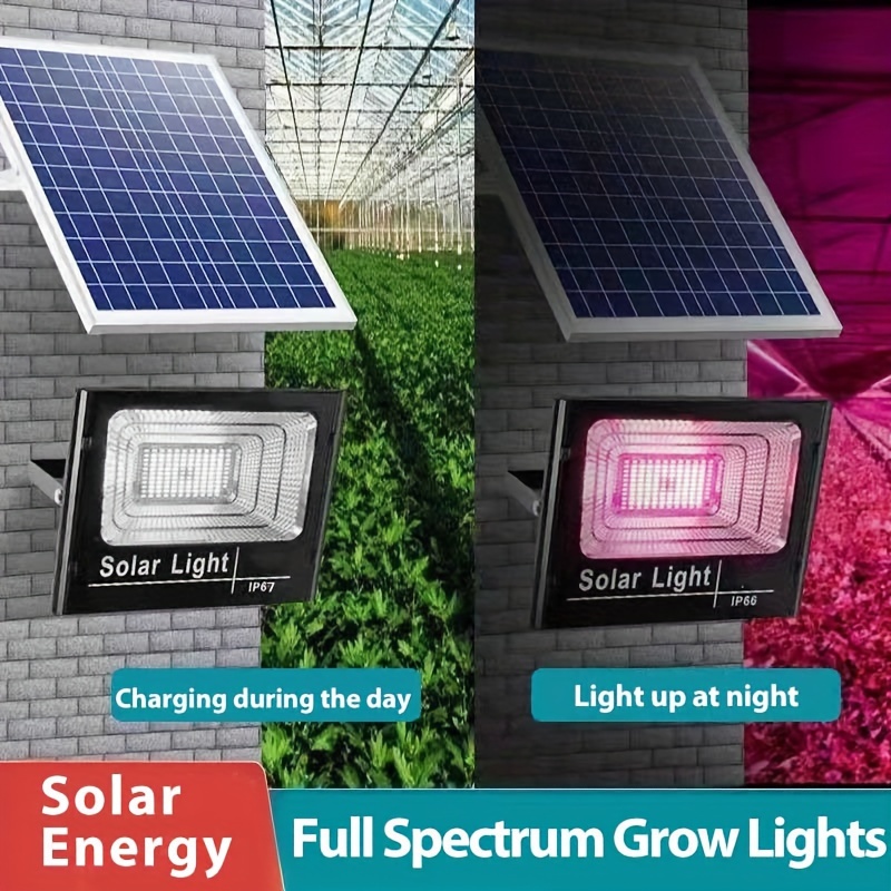 35/60W 태양 LED 성장 빛 전체 스펙트럼 투광  - Renewable Energy Project 리뷰 및 가격